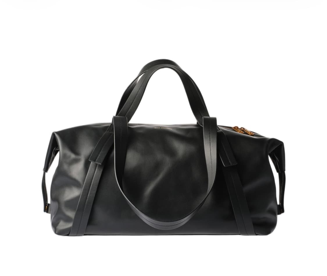 자라 윌리차바리아 레더 트래블 백 블랙 미시착 새제품 판매 상품이미지1