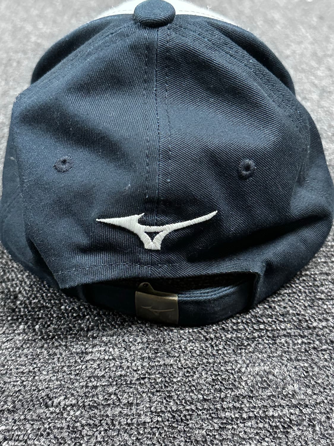 미즈노 야구 볼캡 네이비 화이트  상품이미지3