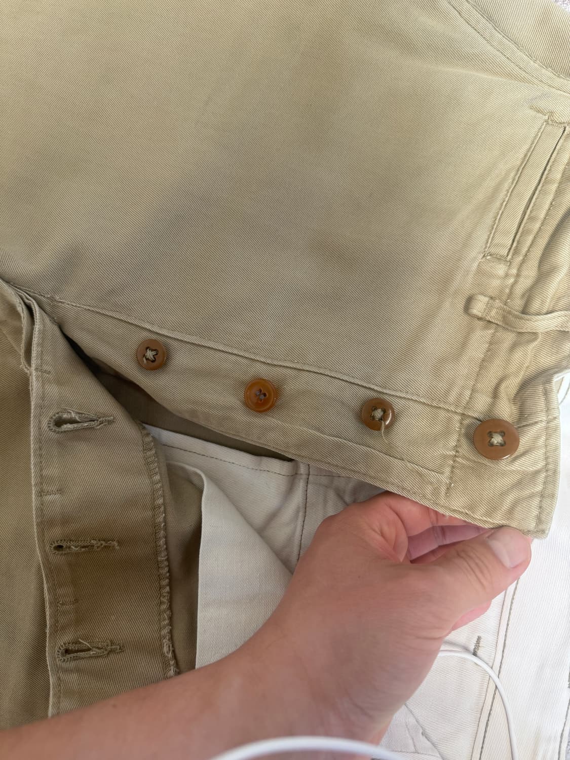 (32*31, 30~32 추천) 40s 미군 오피서 치노 팬츠 상품이미지5