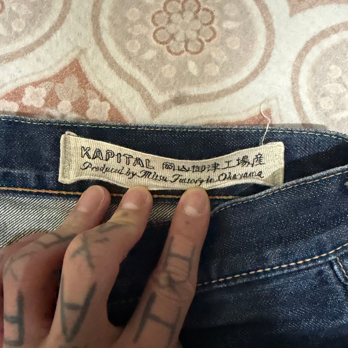 캐피탈 부츠컷 데님 상품이미지2