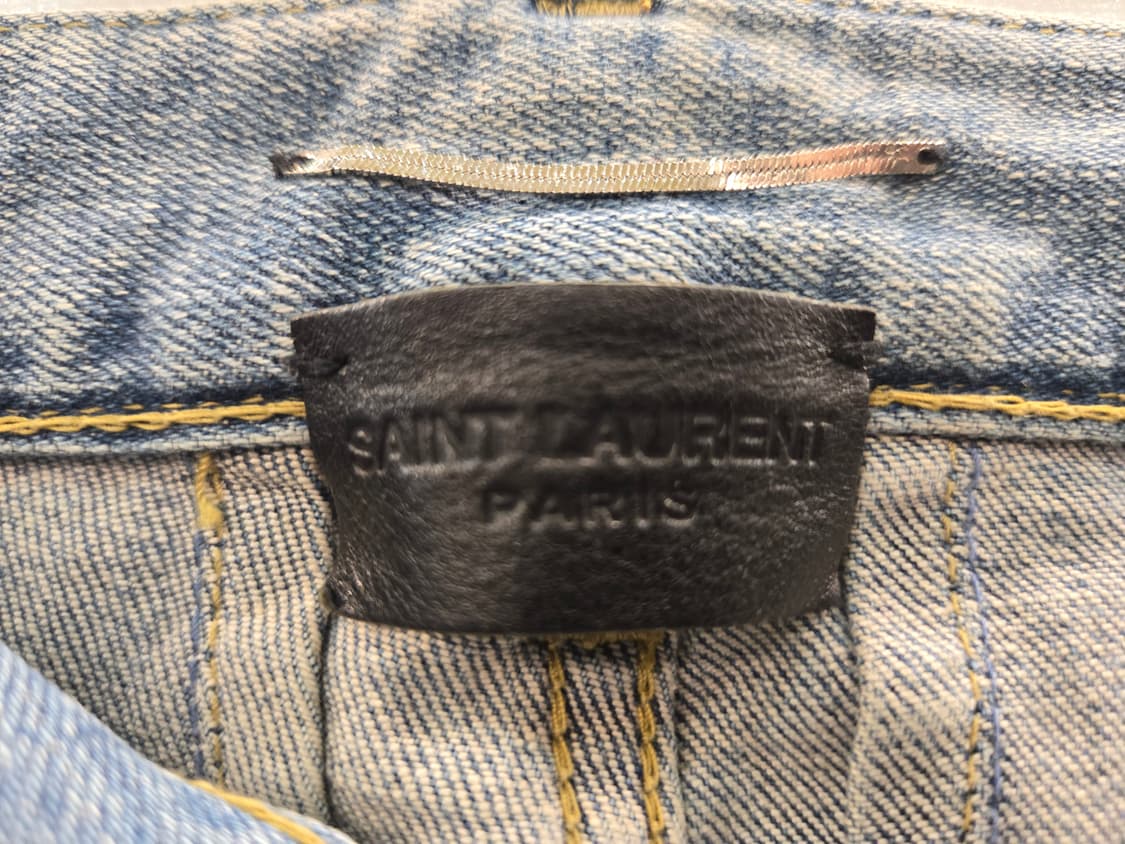 생로랑 파리 (SAINT LAURENT PARIS) D02 라이트 워싱  상품이미지5