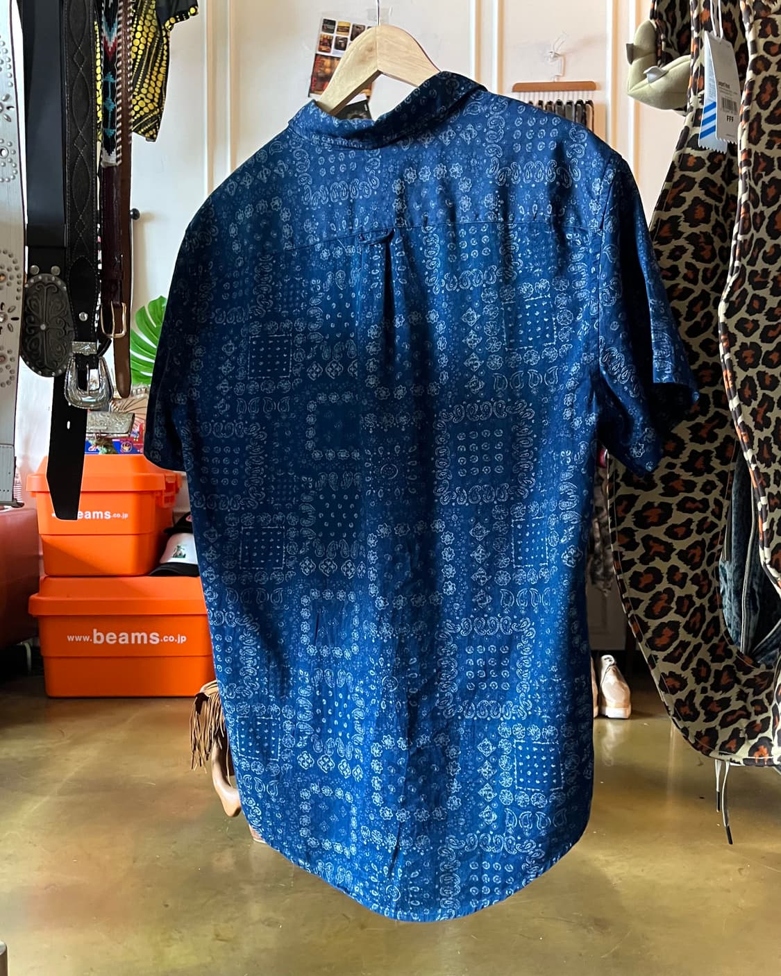 GAP Bandana Paisley 1/2 Shirt 상품이미지7