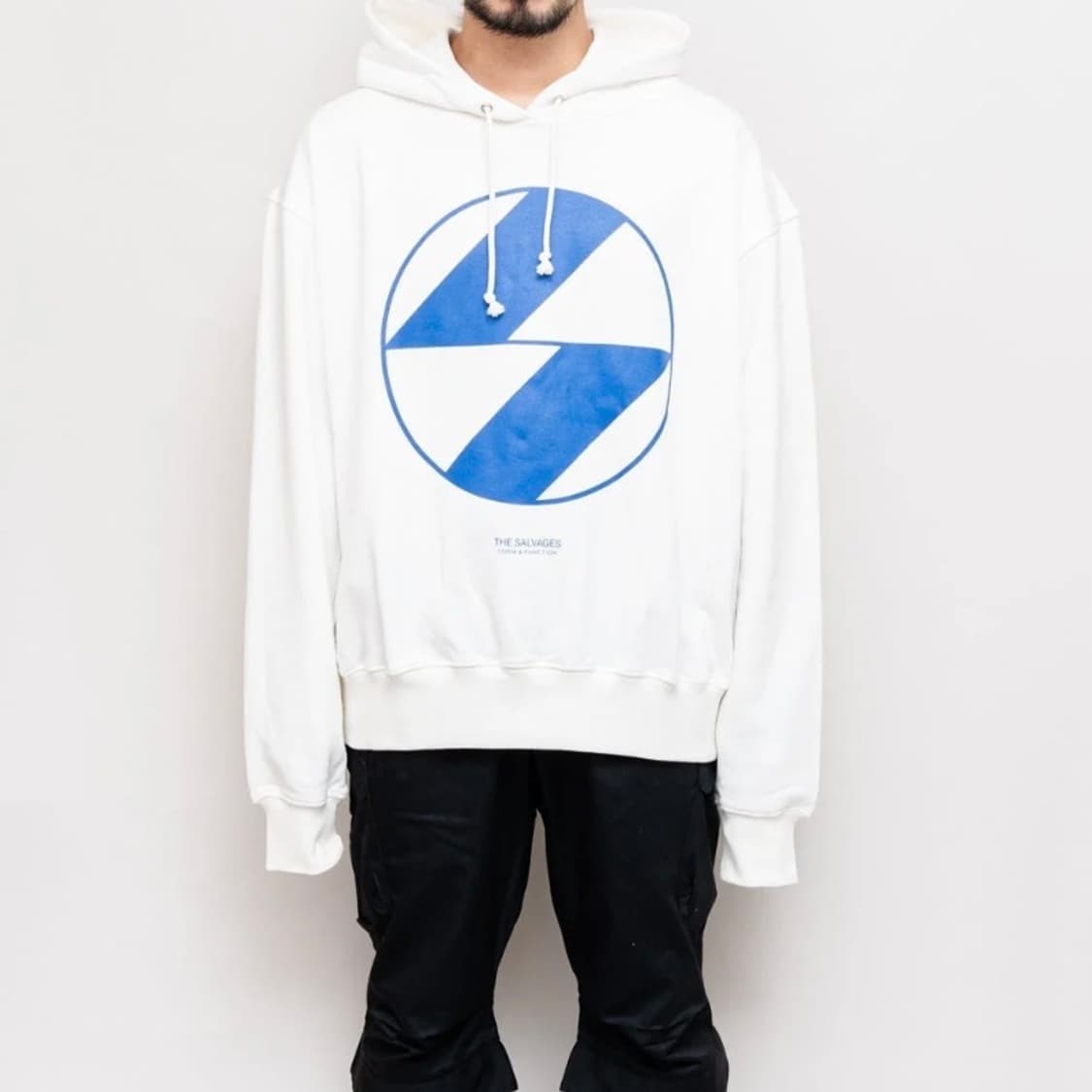 The Salvages 더 셀비지스 엠블럼 후드 화이트 상품이미지2