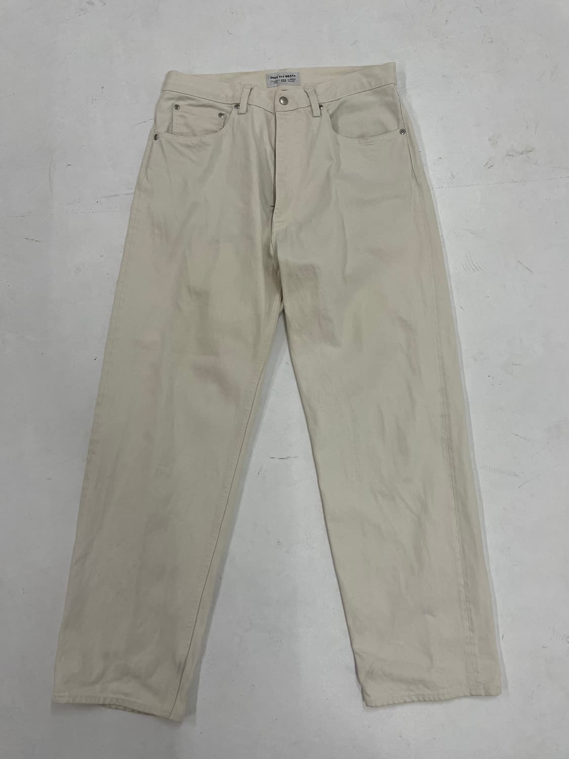 Ends and means 엔즈앤드민즈 네추럴 데님 상품이미지1