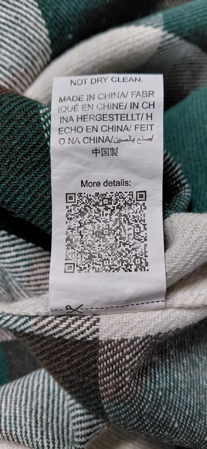 MANFINITY 체크 셔츠 XL 상품이미지5