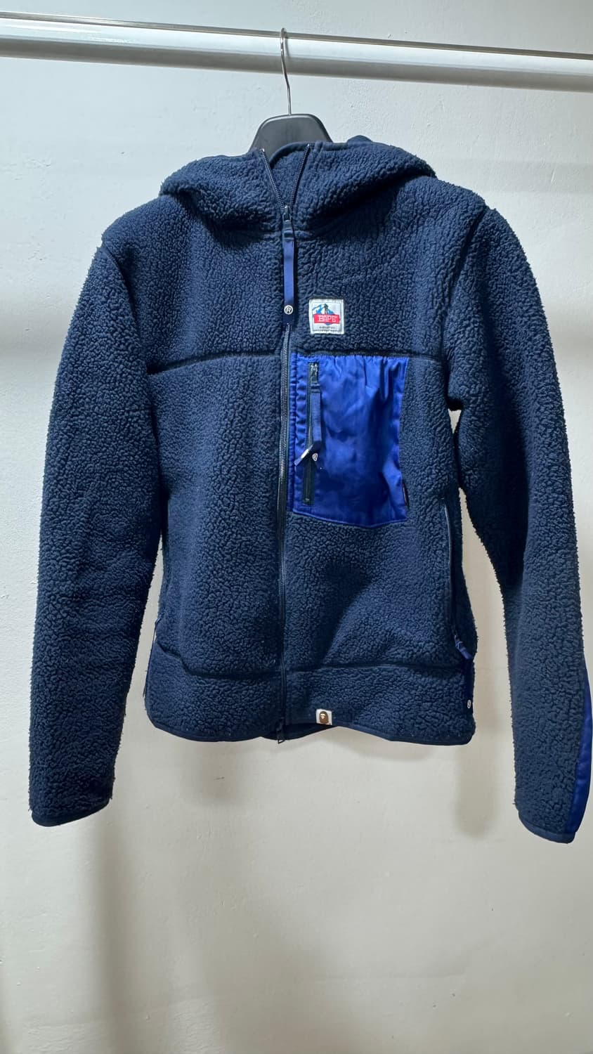 베이프 후리스 점퍼 상품이미지1