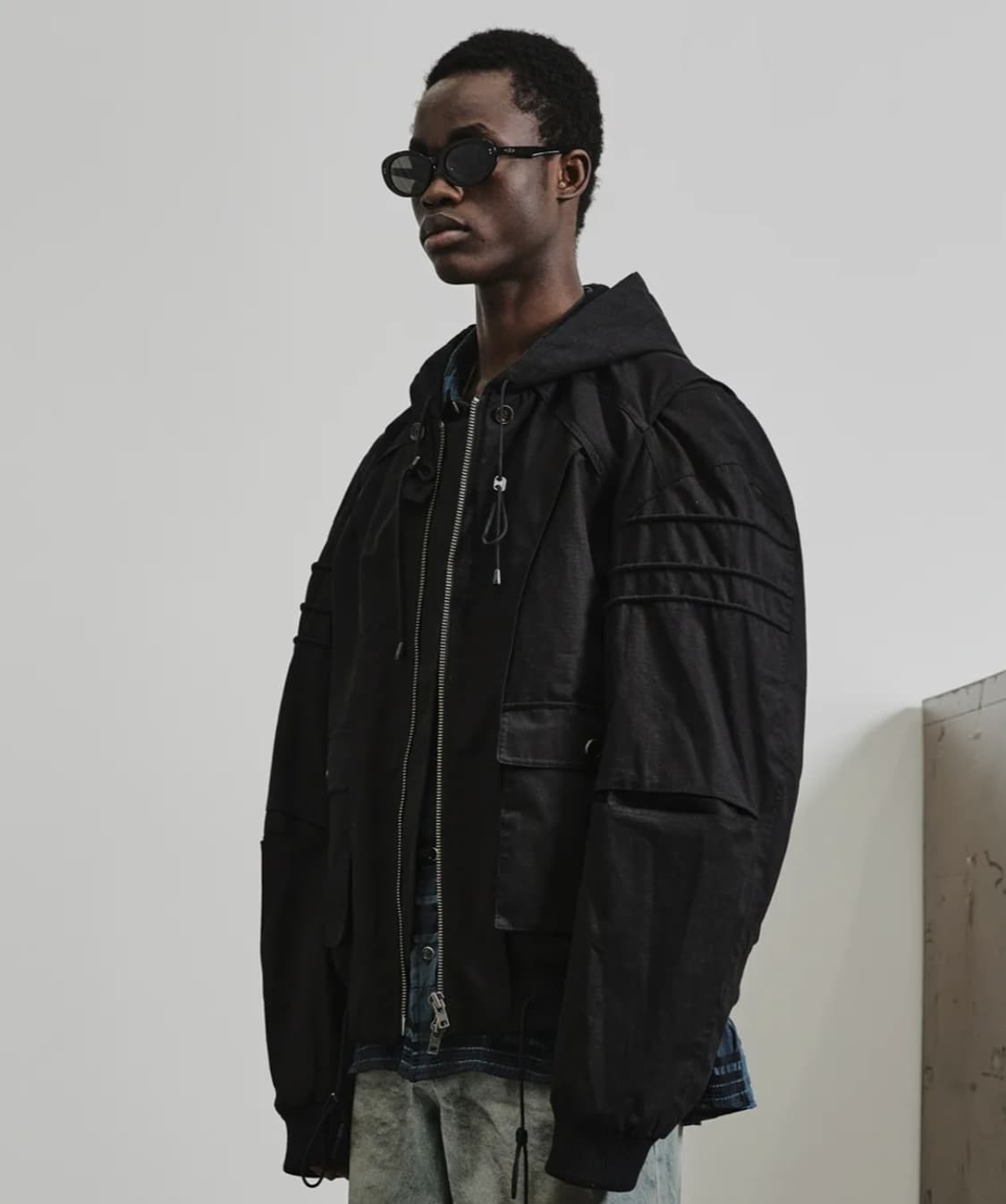 엘무드 쉐도우 밀리터리 후드 마원 MA-1 상품이미지3