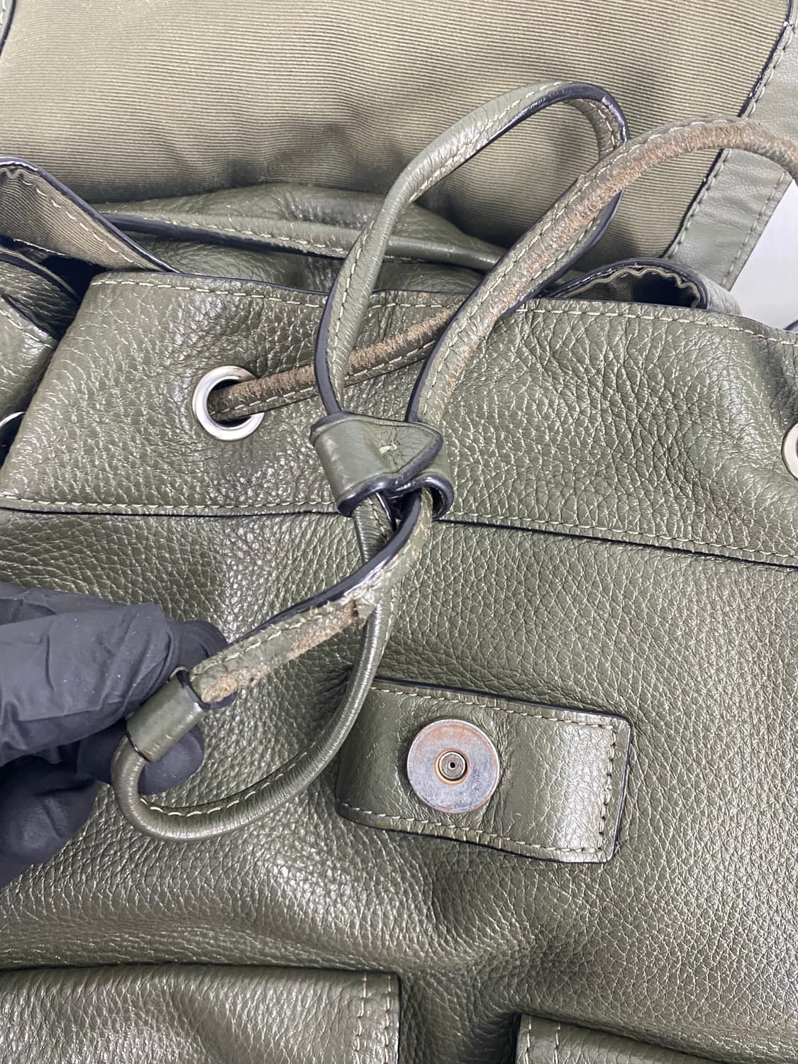 코치 레더 페니 백팩 <82> 상품이미지5