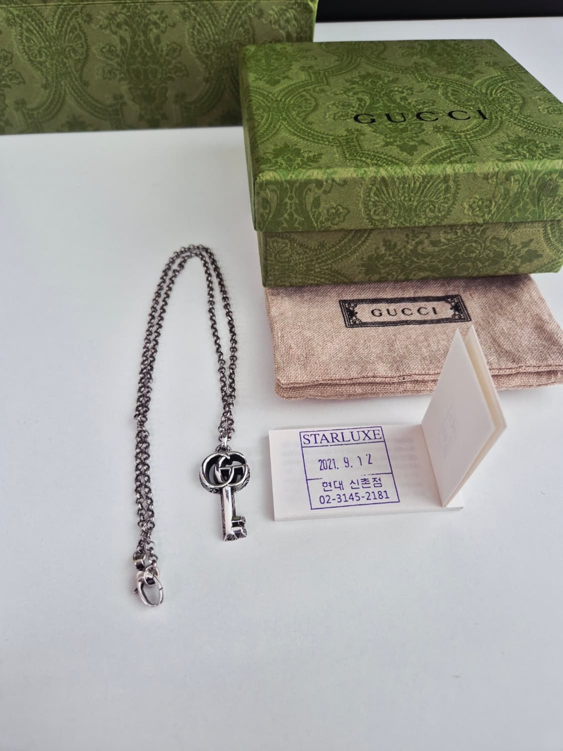 구찌 마몽 키목걸이 상품이미지2