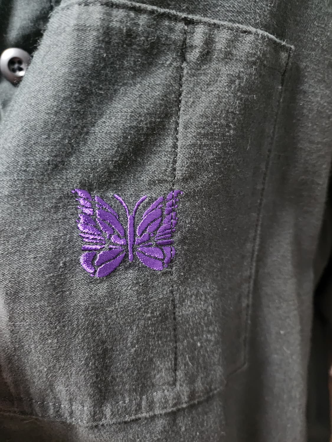 [XL] 니들스 D.N. 커버올 자켓 백사틴 블랙 상품이미지5