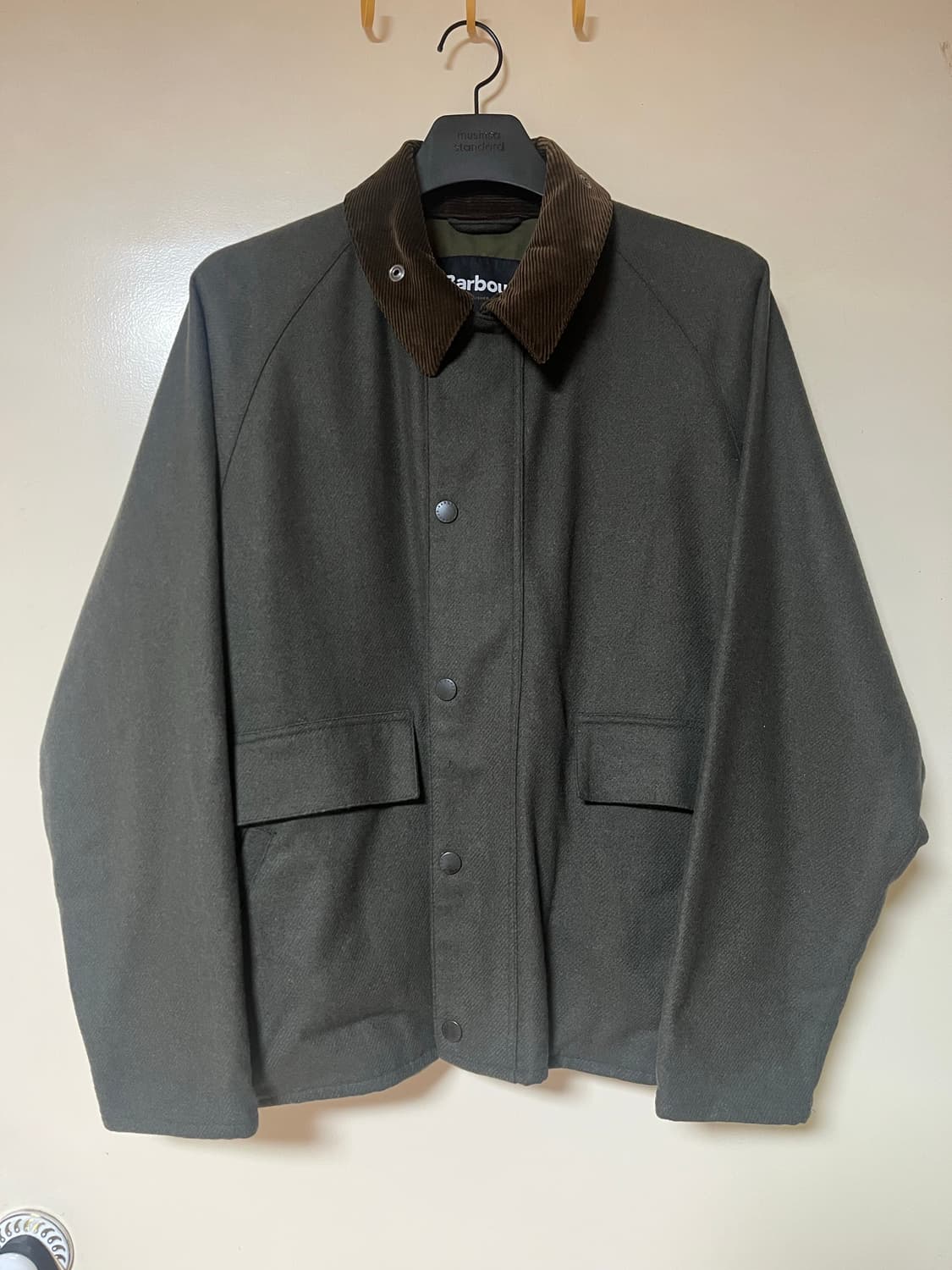 바버 보로우데일 42사이즈 올리브 BORROWDALE / 트랜스포트 상품이미지2