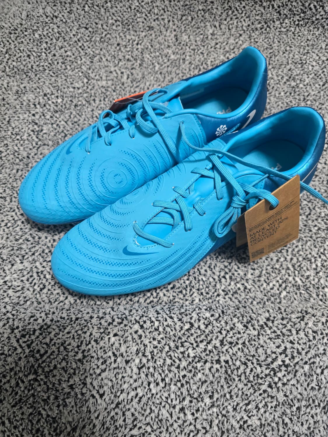 새제품) 나이키팬텀 gx2 아카데미블루 fg/MG 280 판매합니다. 상품이미지5