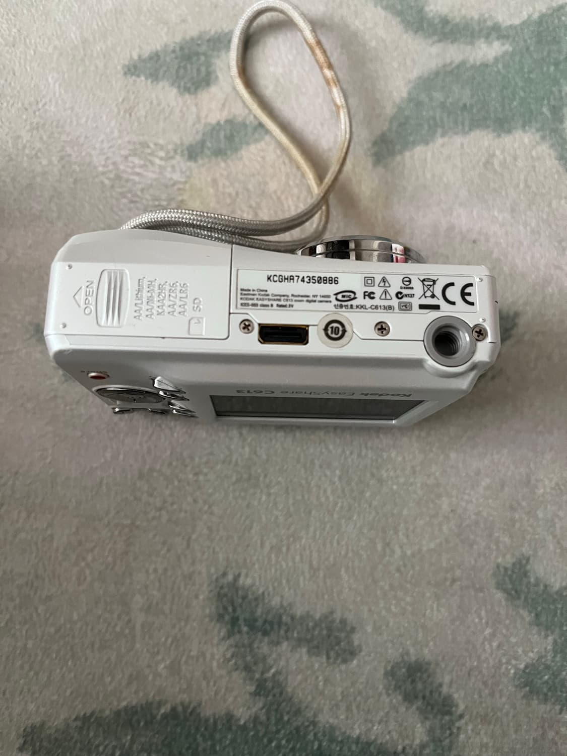 코닥 c613 펄화이트 카리나 카메라 빈티지 카메라 디카 상품이미지4