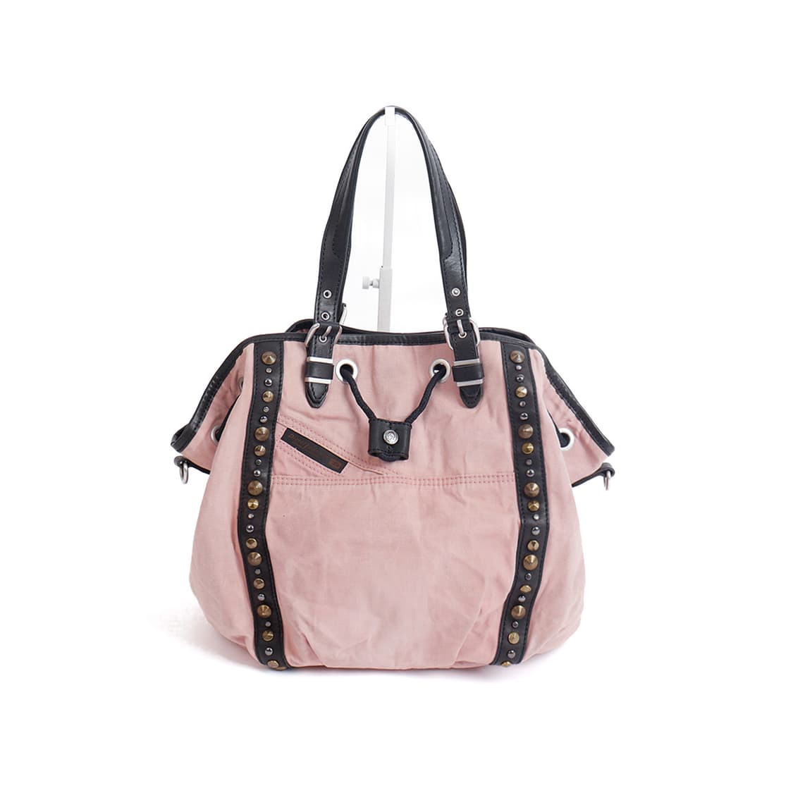 [DIESEL] 스터드 디테일 드로스트링 토트백 상품이미지1