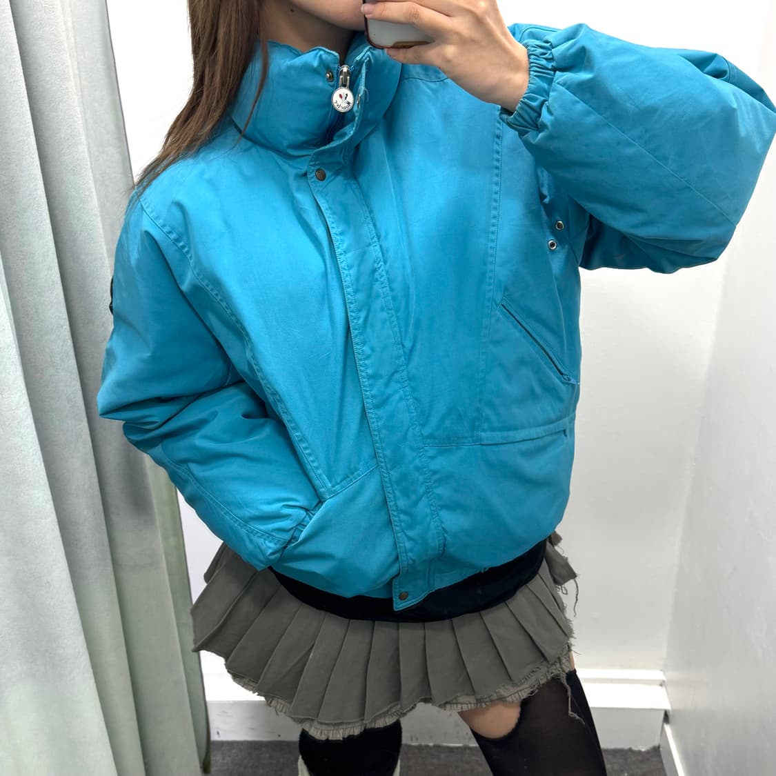 몽클레어 블루 다운 패딩 상품이미지8