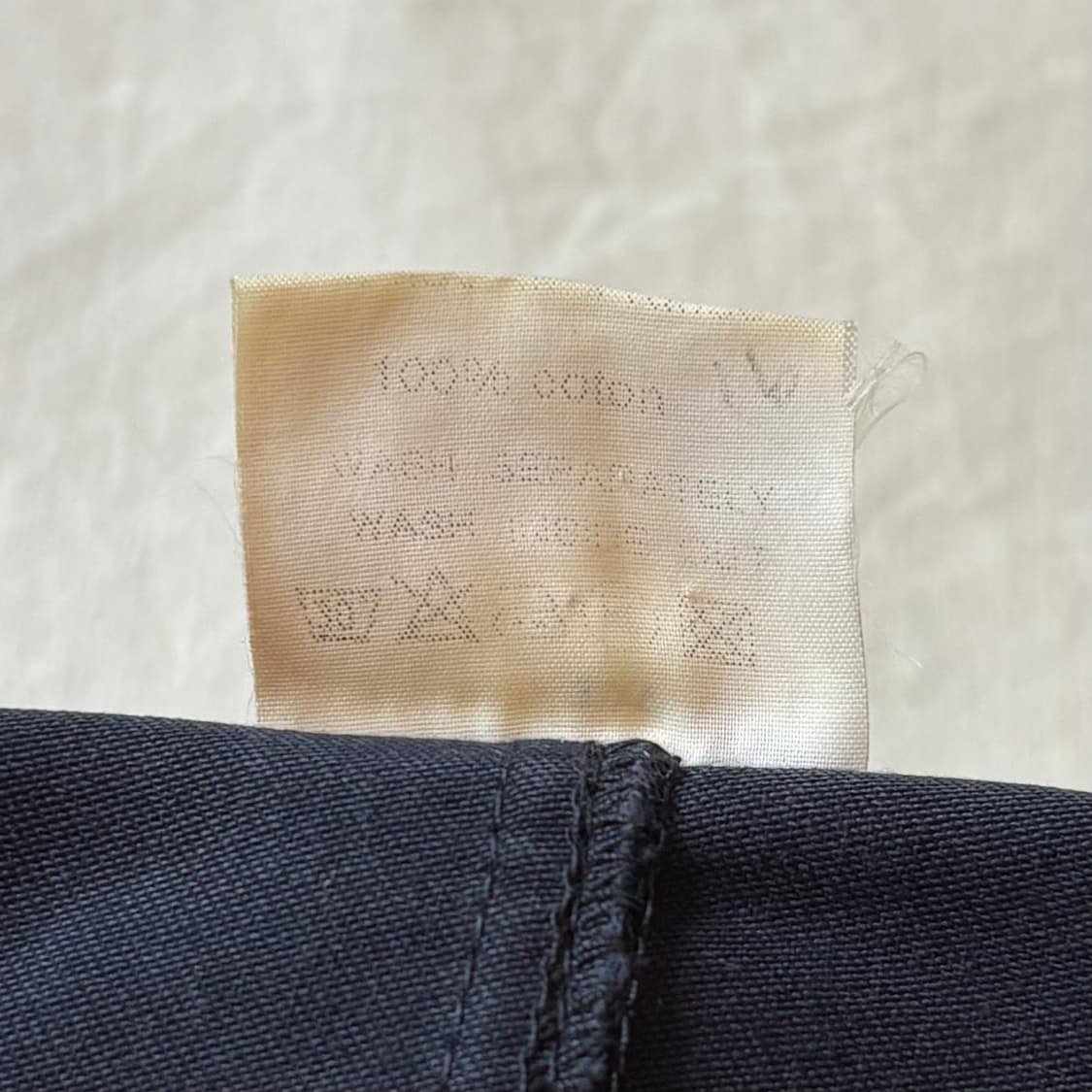 [44-44반] FRANCE 프렌치 블랙 헤비 몰스킨 자켓 상품이미지7