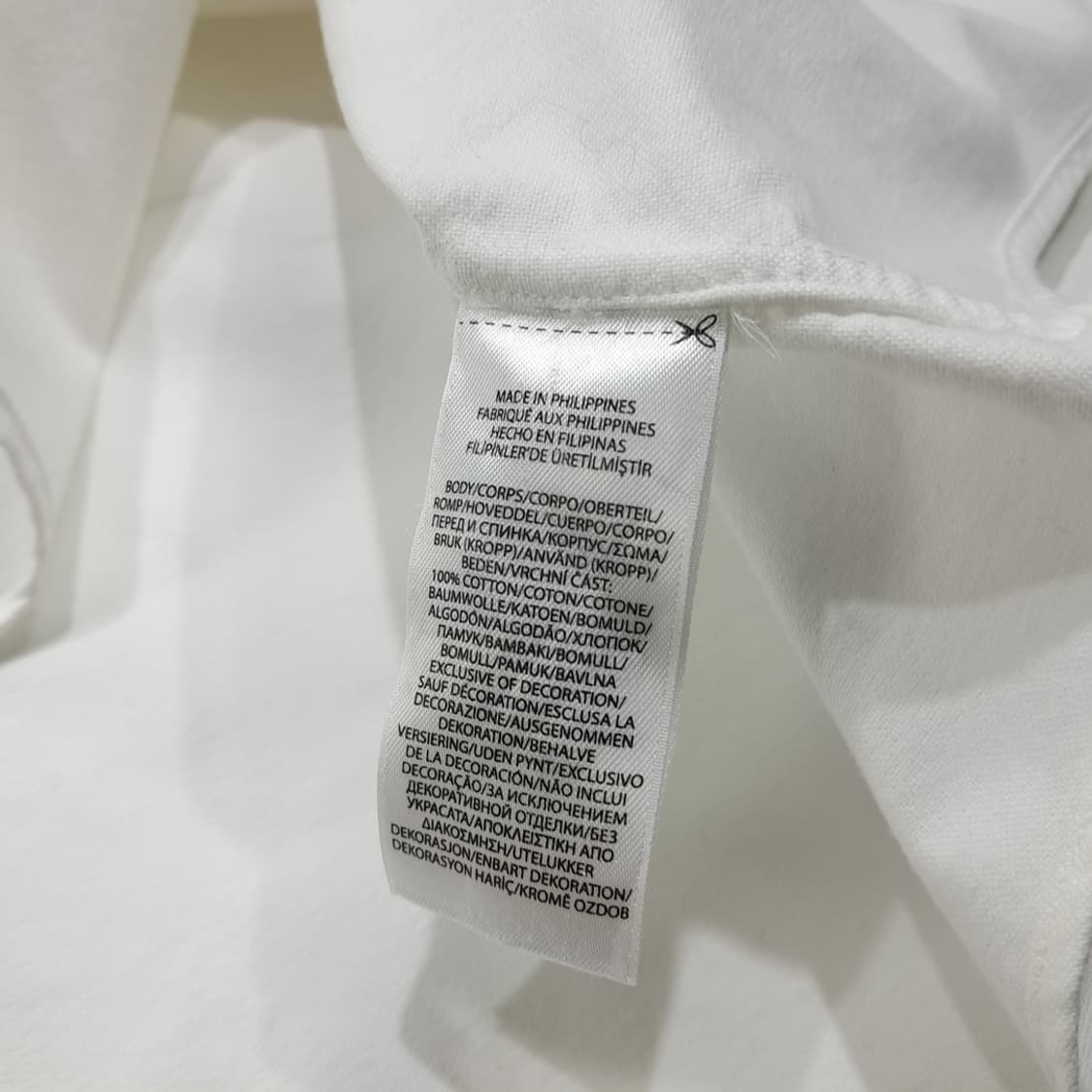 CL722 2XL 폴로 코튼 멀티포니 버튼다운 화이트 셔츠 남방 상품이미지5