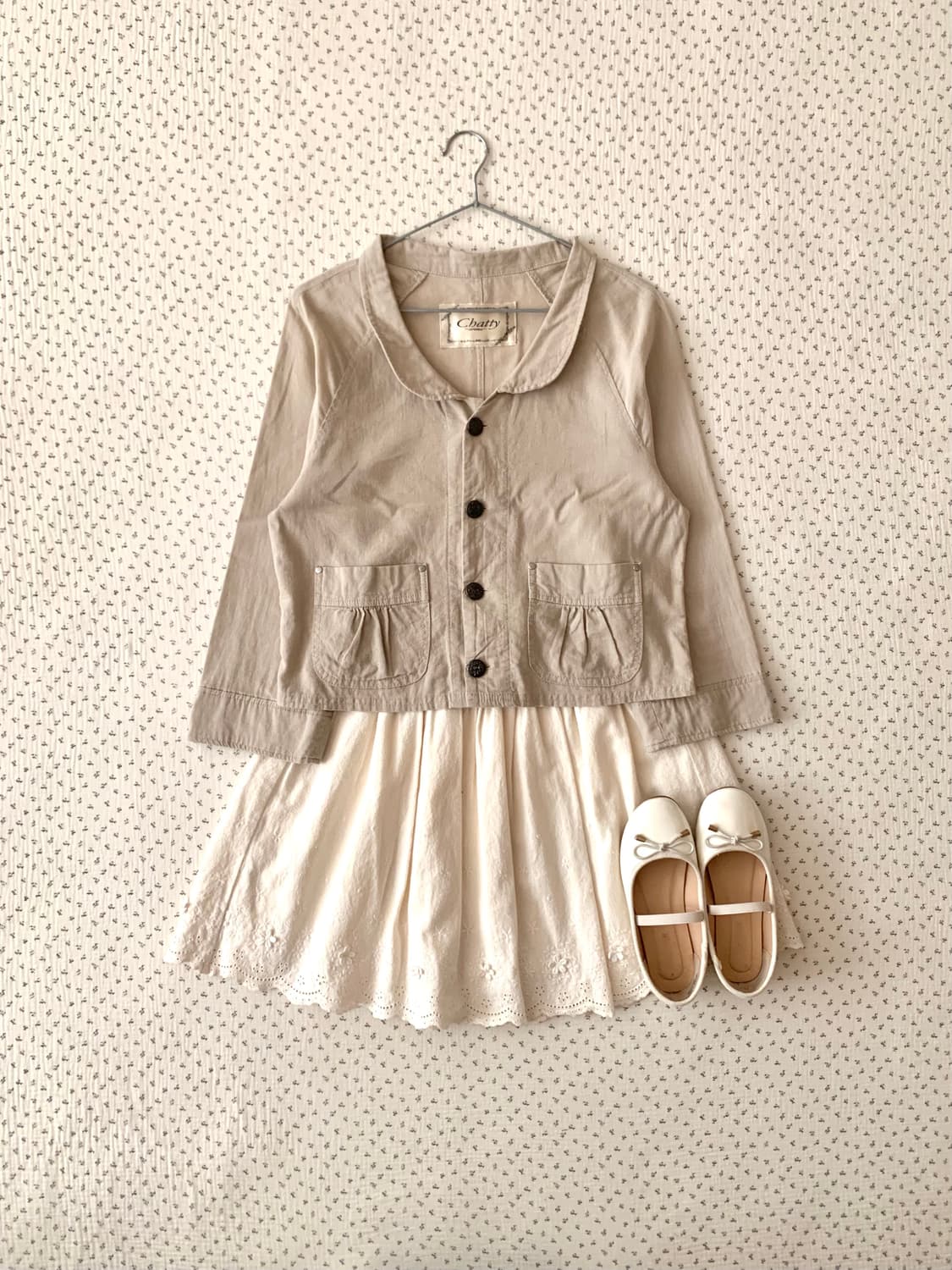 모리 둥근카라 린넨 자켓 상품이미지1