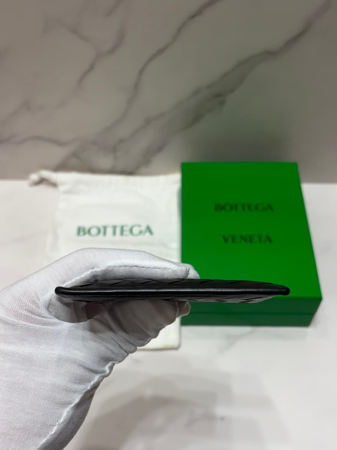 [정품] 보테가 베네타 블랙 카드지갑 상품이미지5