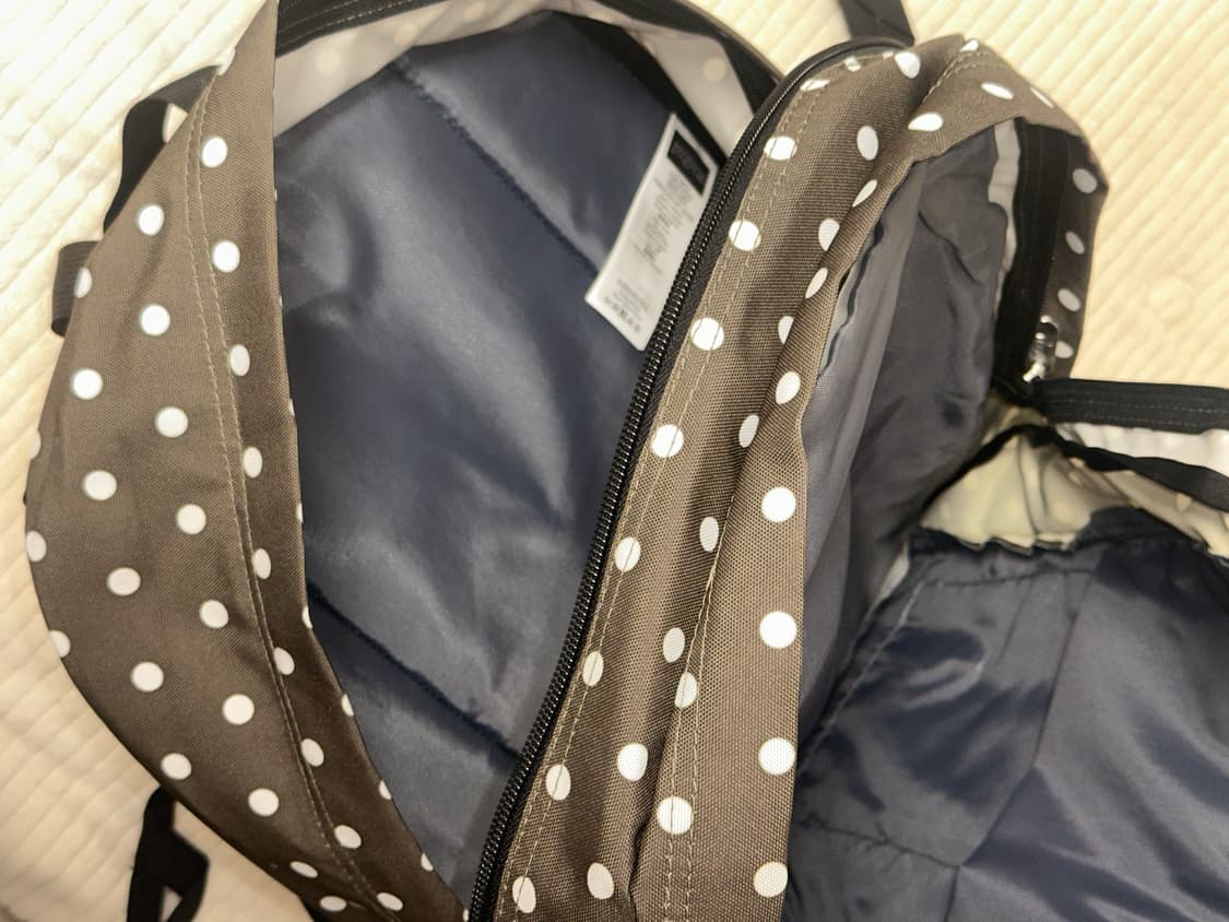 잔스포츠 카키 도트 백팩 상품이미지6