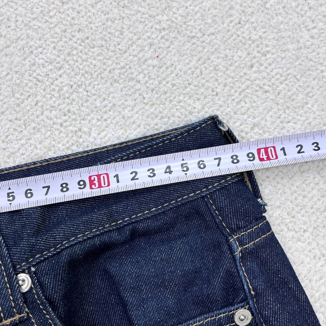 30 플랙 생지 데님 팬츠 0319E 상품이미지7