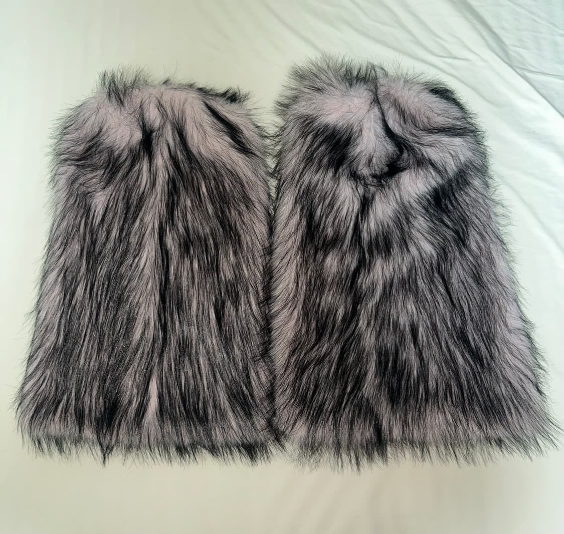 고스펑크 갸루 퍼 레그워머 상품이미지3