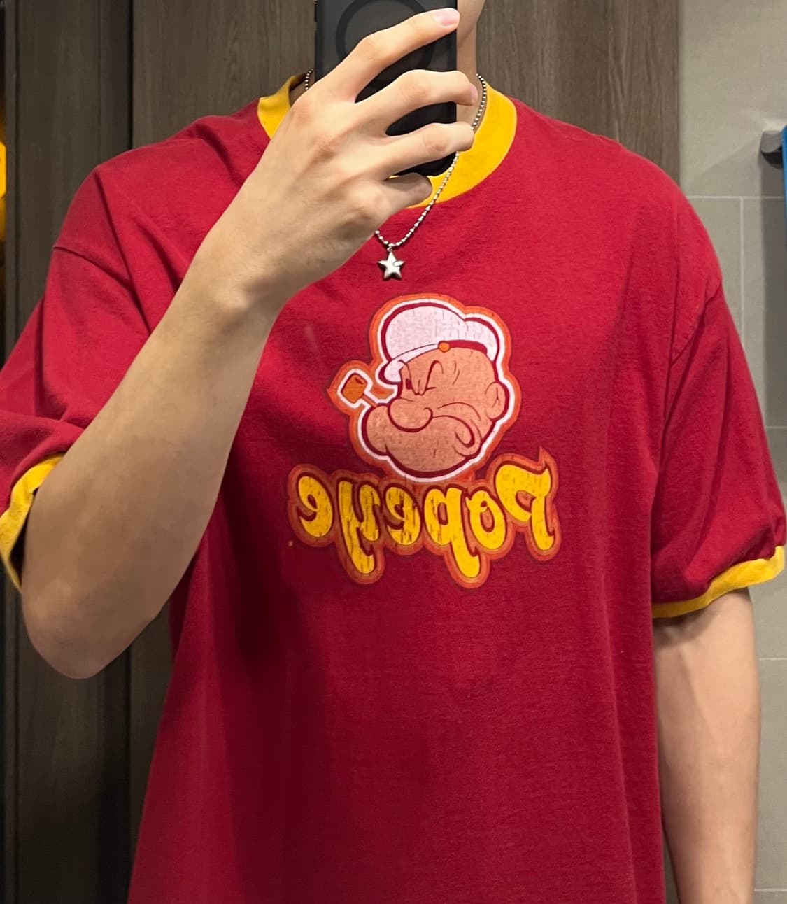 뽀빠이 빈티지 티셔츠 상품이미지2