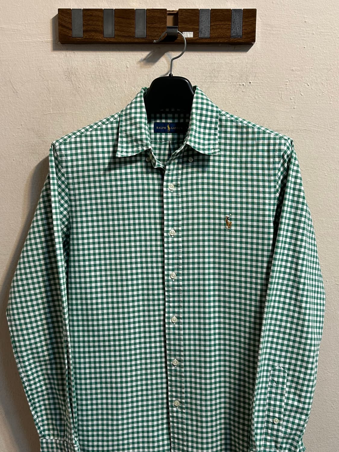 폴로 랄프로렌 깅엄 체크 셔츠 상품이미지2