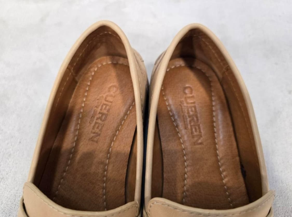 쿠에른 CUEREN 보스톤01 태슬 로퍼 단화 베이지 230~235 상품이미지7