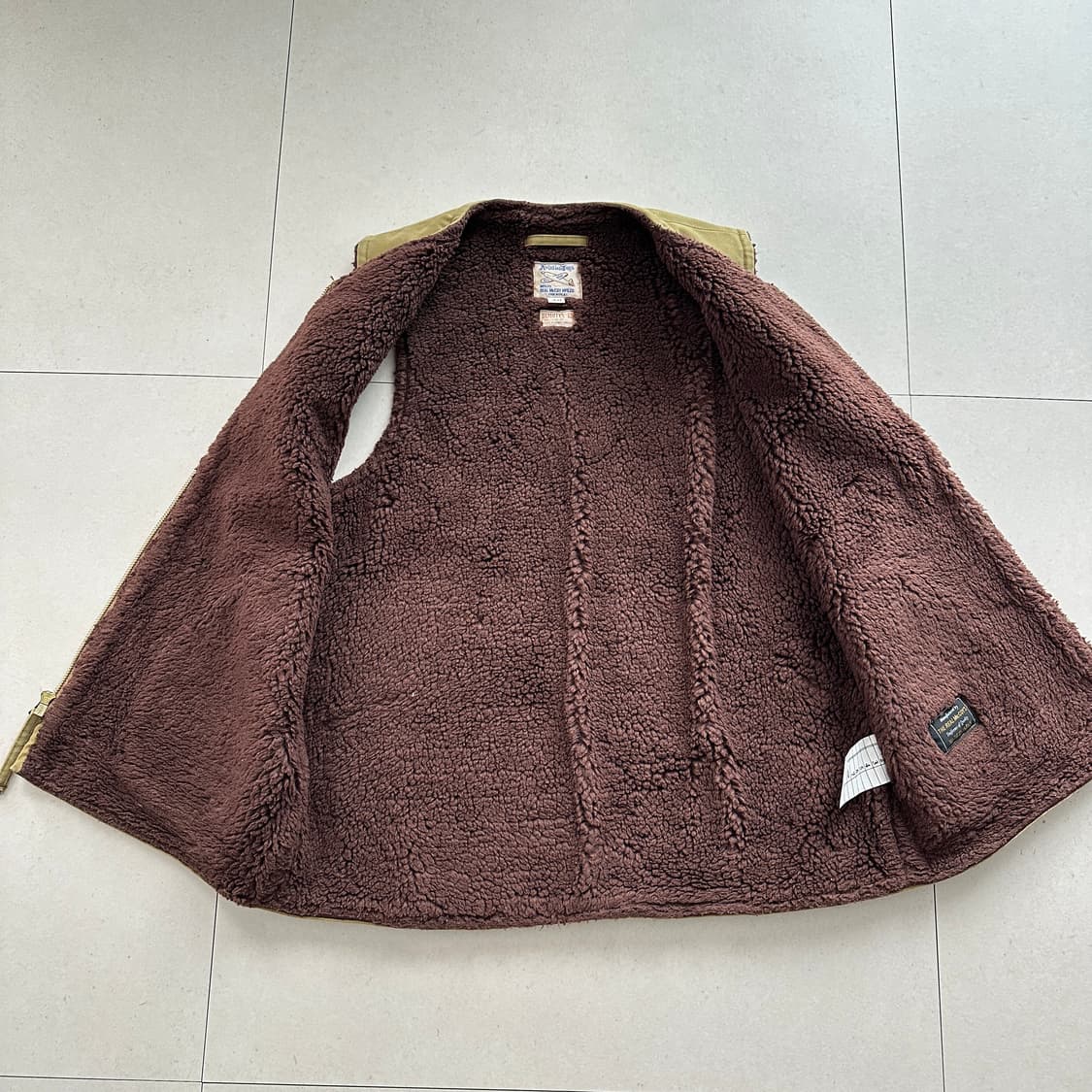 리얼맥코이 USN 알파카 N1 덱자켓 베스트 (사이즈 40) 상품이미지4