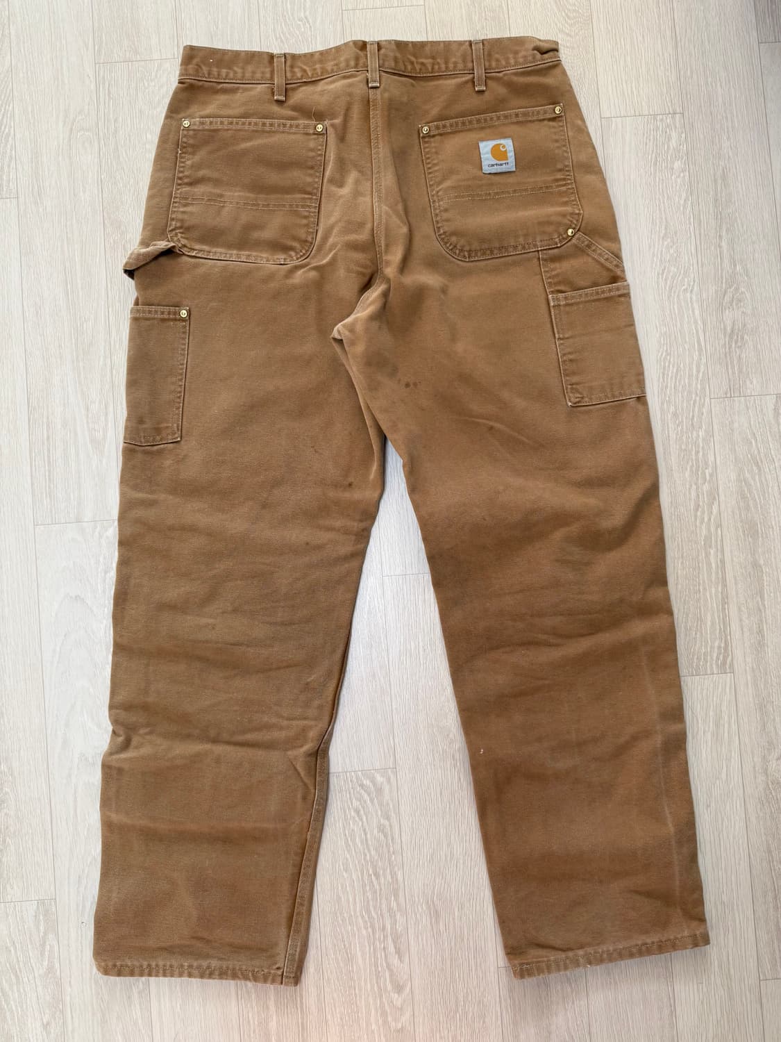 [36x32] 빈티지 칼하트 B01 더블니 브라운 (02제조) 상품이미지2