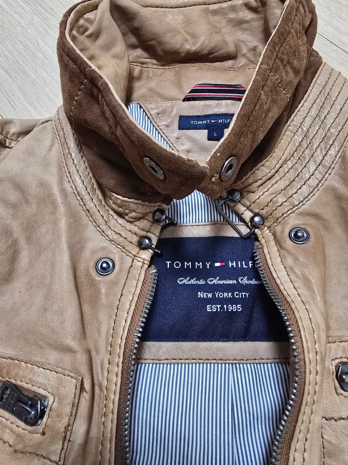 타미힐피거 가죽자켓 상품이미지10