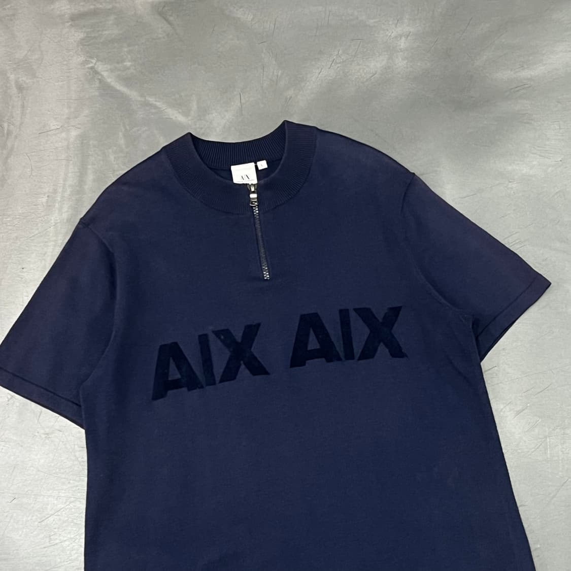  아르마니 익스체인지 반집업 하프 니트 y15834 상품이미지3