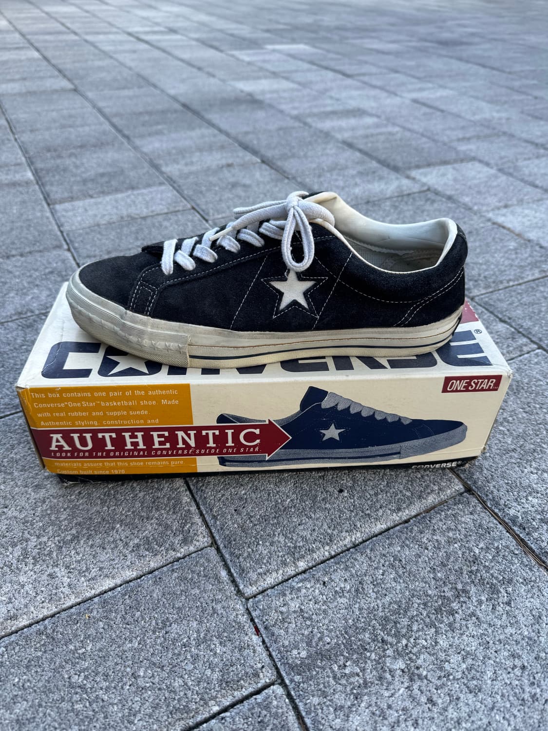 90s 컨버스 원스타 스웨이드 네이비 270 상품이미지2