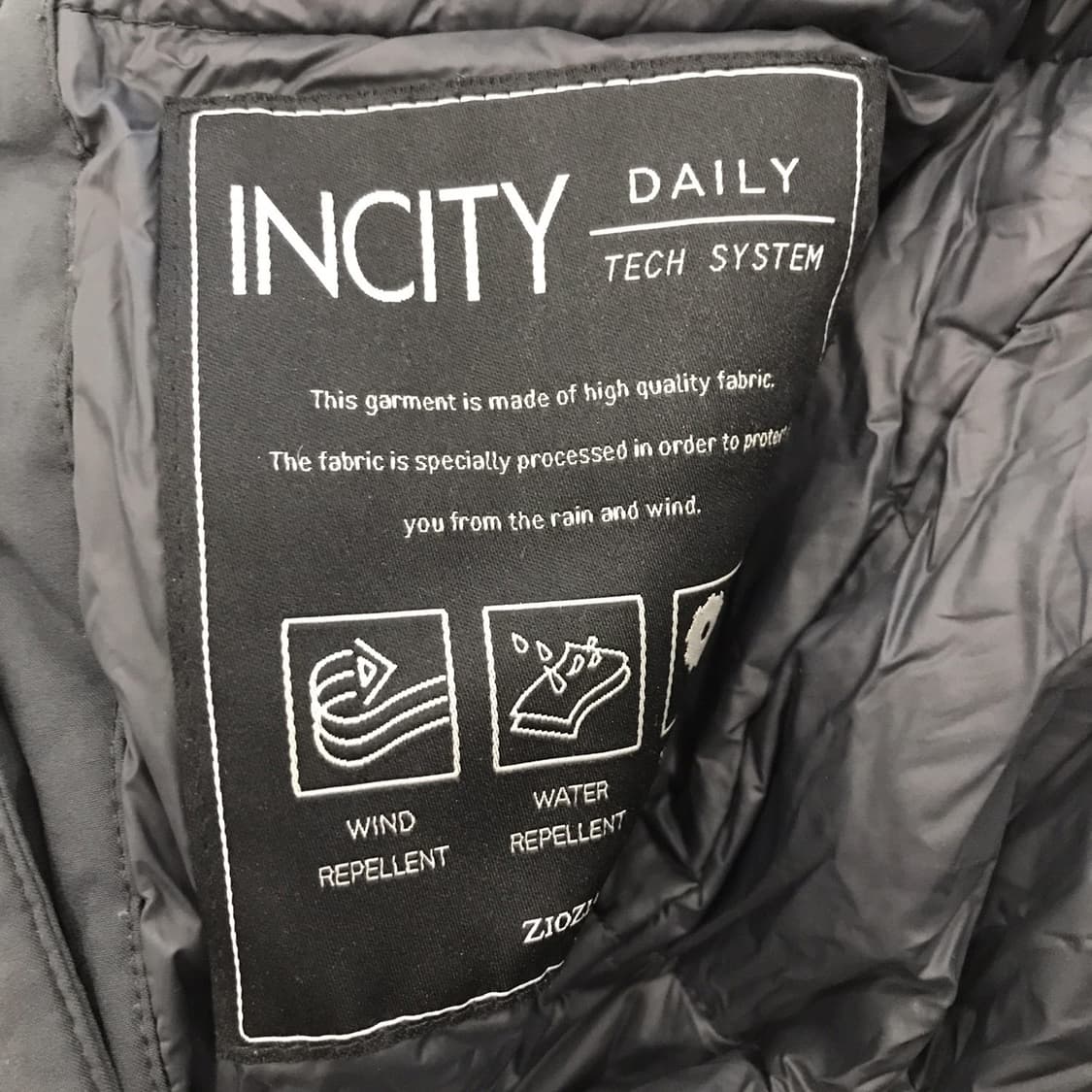 지오지아 구스다운 패딩코트 [남성105사이즈] 상품이미지8