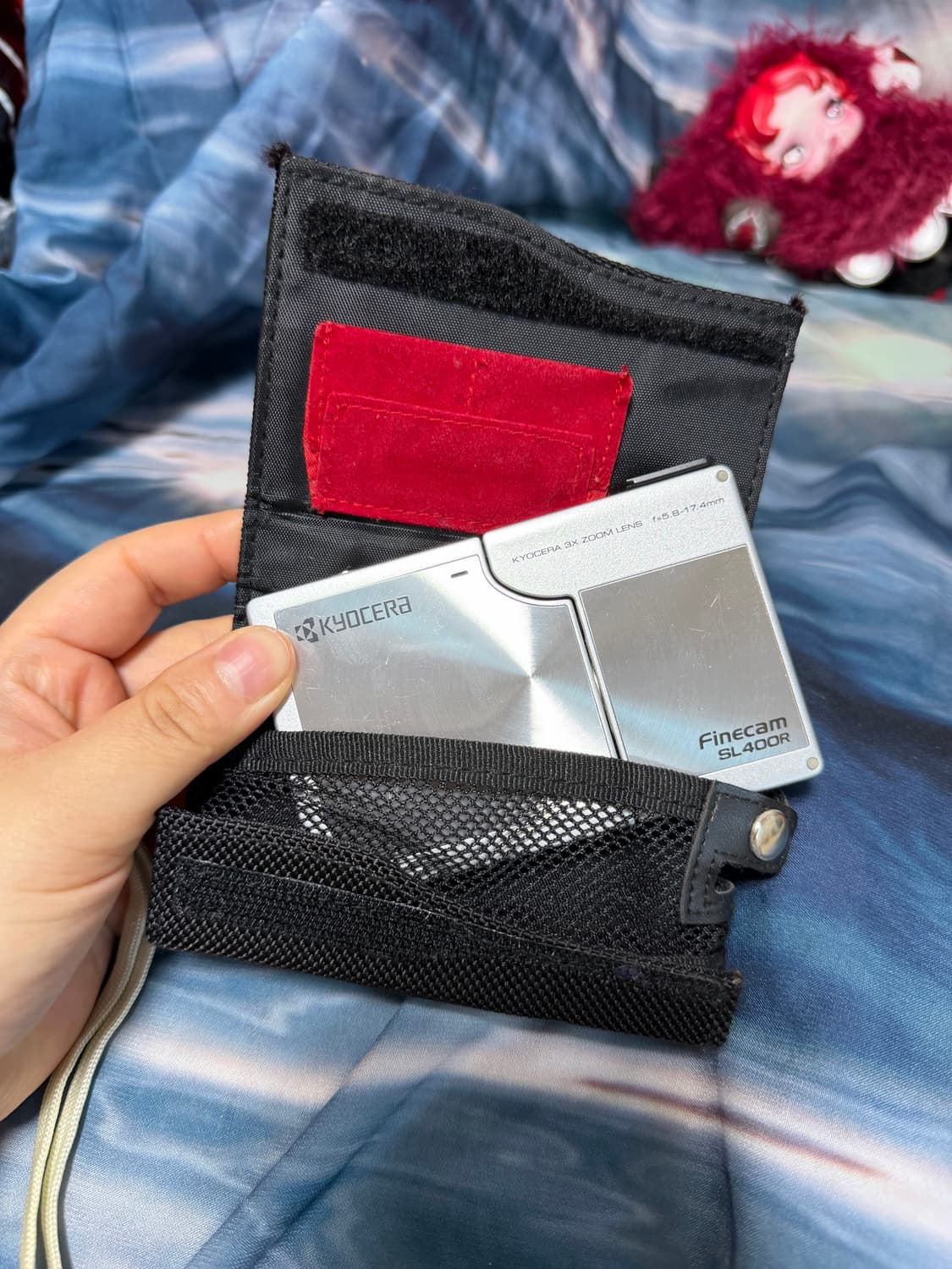 교세라 파인캠 sl400r 카메라 디카 실버 미품 풀박스🤍✨ 상품이미지7