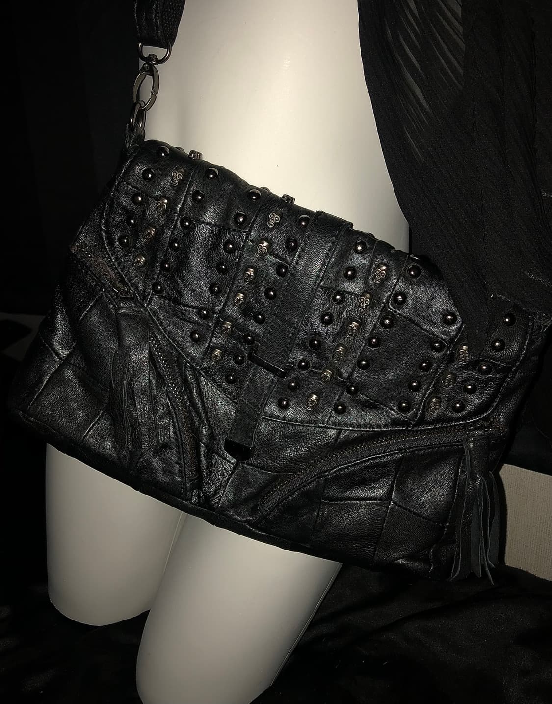 [Skull_veil] black Bag 상품이미지4