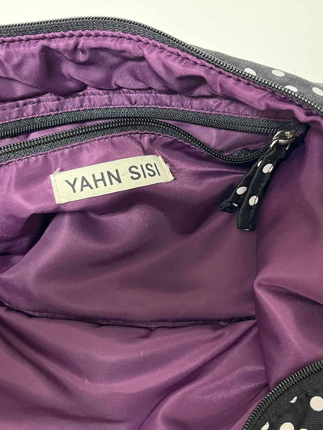 얀시시 필로우 보트백 도트가방 상품이미지5