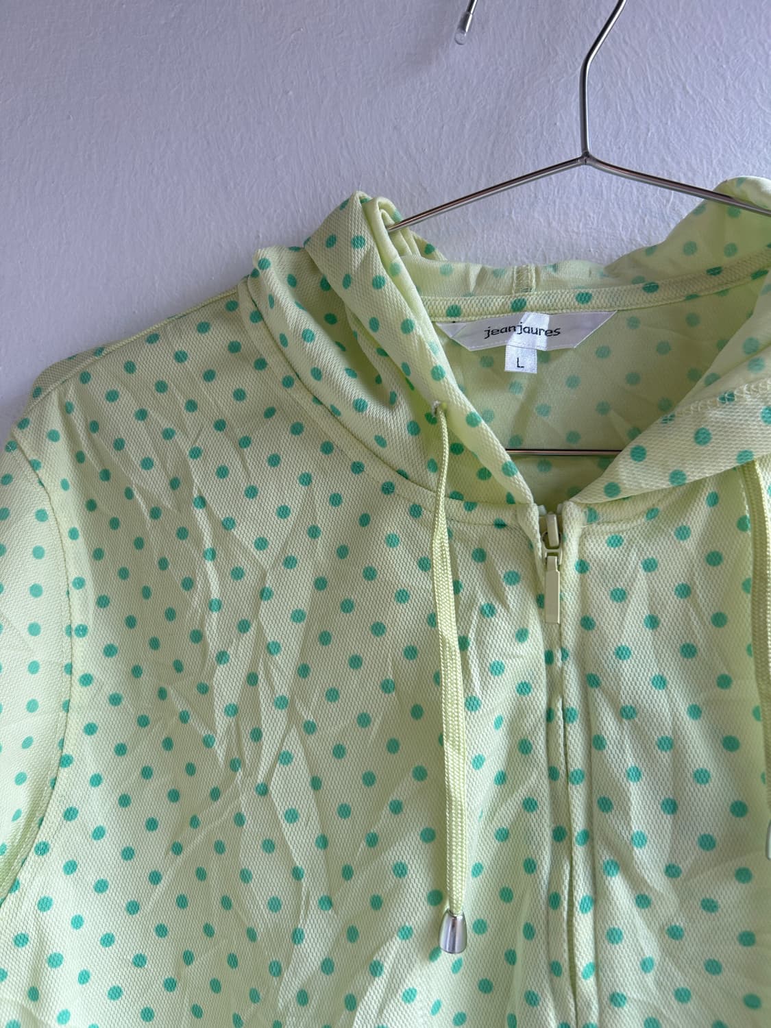 레몬 땡땡이 후드집업  상품이미지2