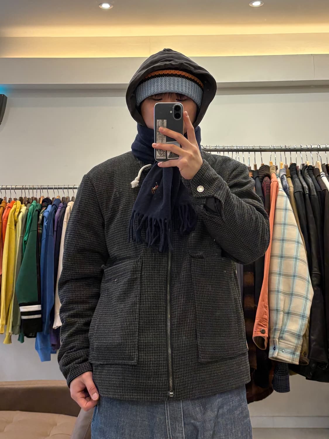 폴로 랄프로렌 캐시미어 프린지 머플러 상품이미지8