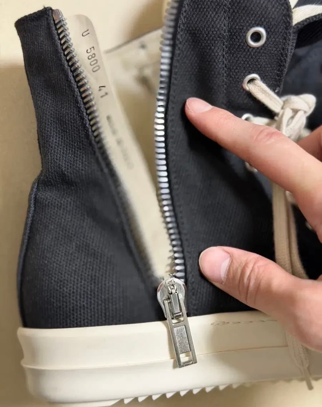 릭오웬스 라몬즈 41 새상품 상품이미지4