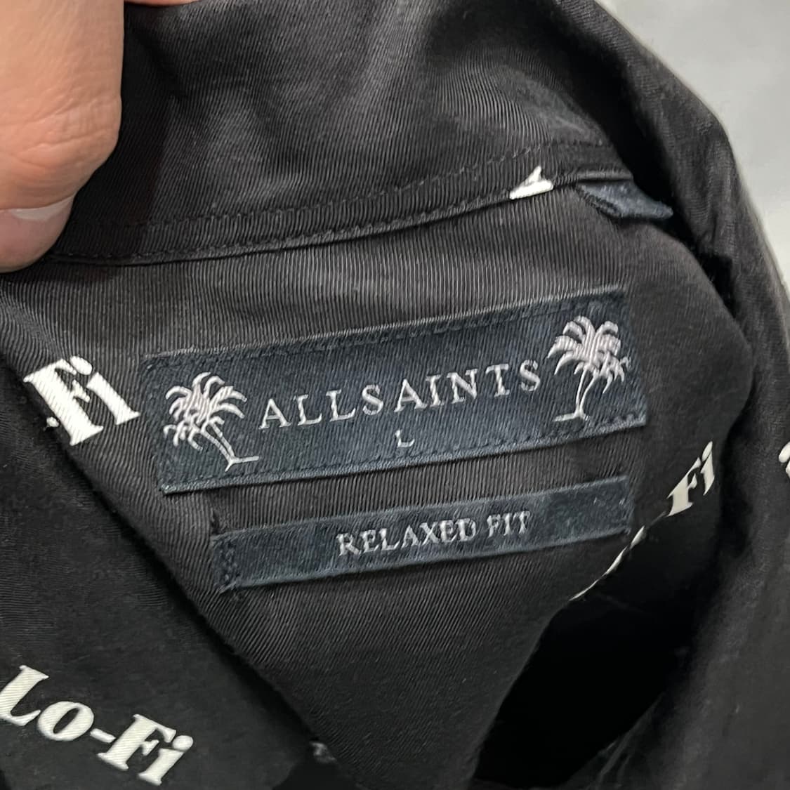  올세인츠 레터링 하프 셔츠 y15993 상품이미지5