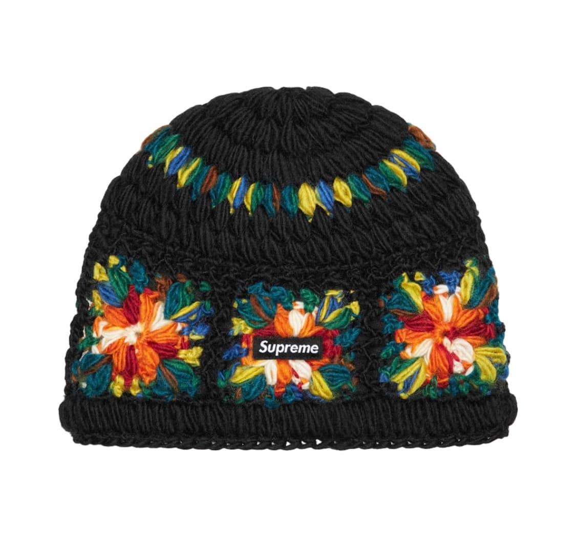 새제품) 슈프림 크로셰 니트 비니 크로쉐 상품이미지1