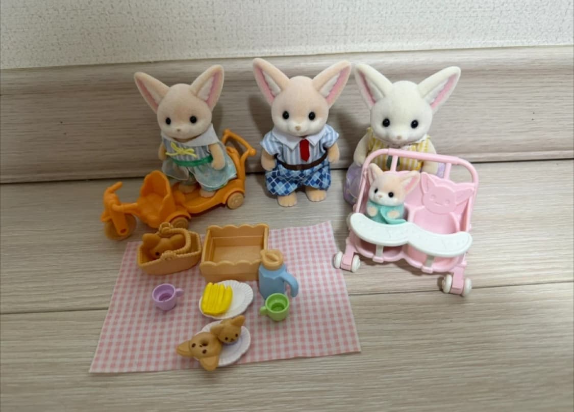 실바니안 사막여우 가족 상품이미지1