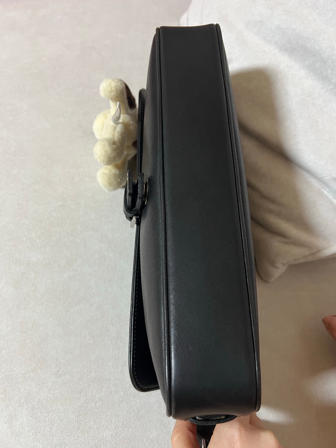 코치 바게트백 다크초코브라운컬러 올드코치 상품이미지4