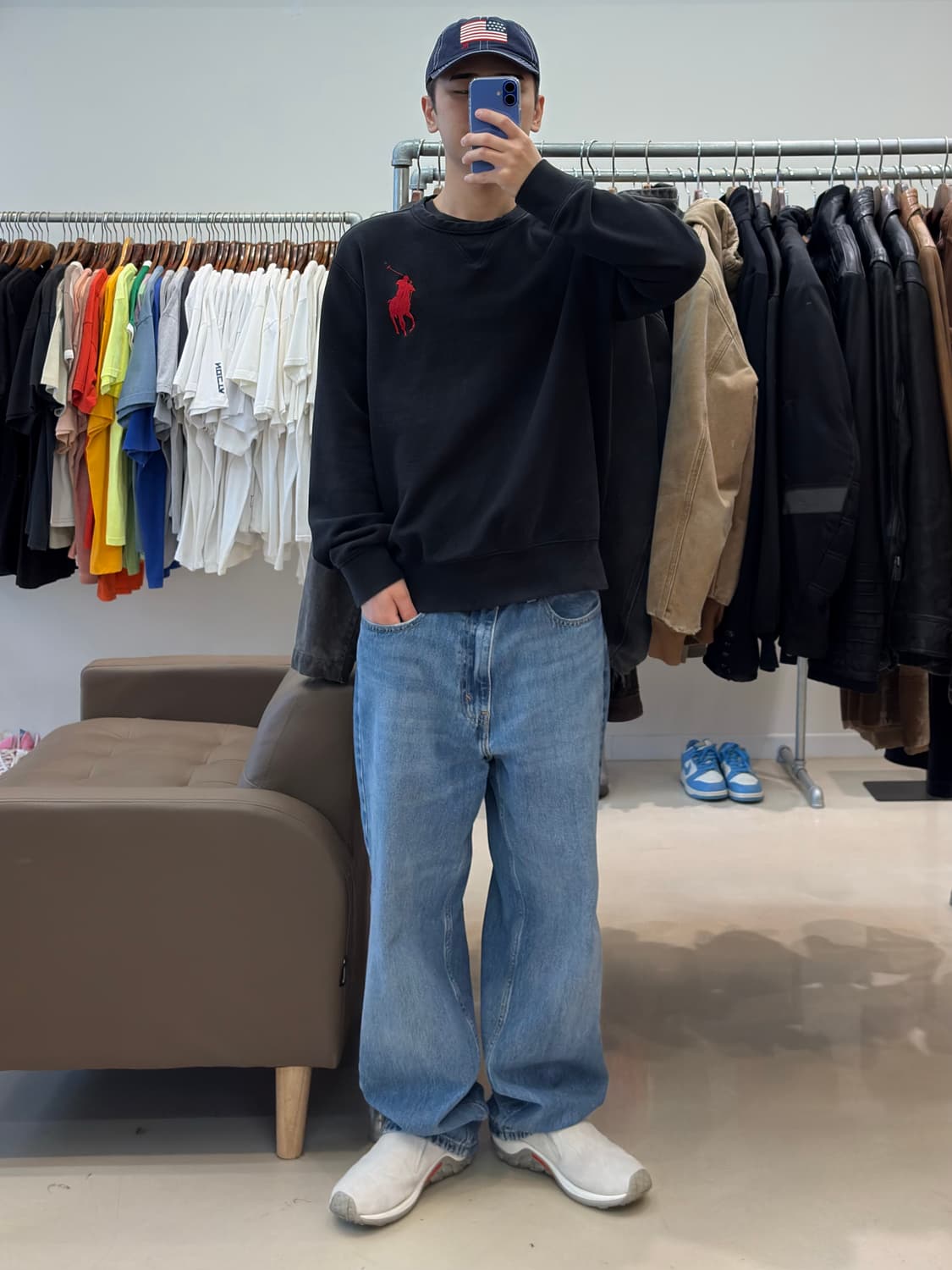 폴로 랄프로렌 빅포니 로고 맨투맨 상품이미지7