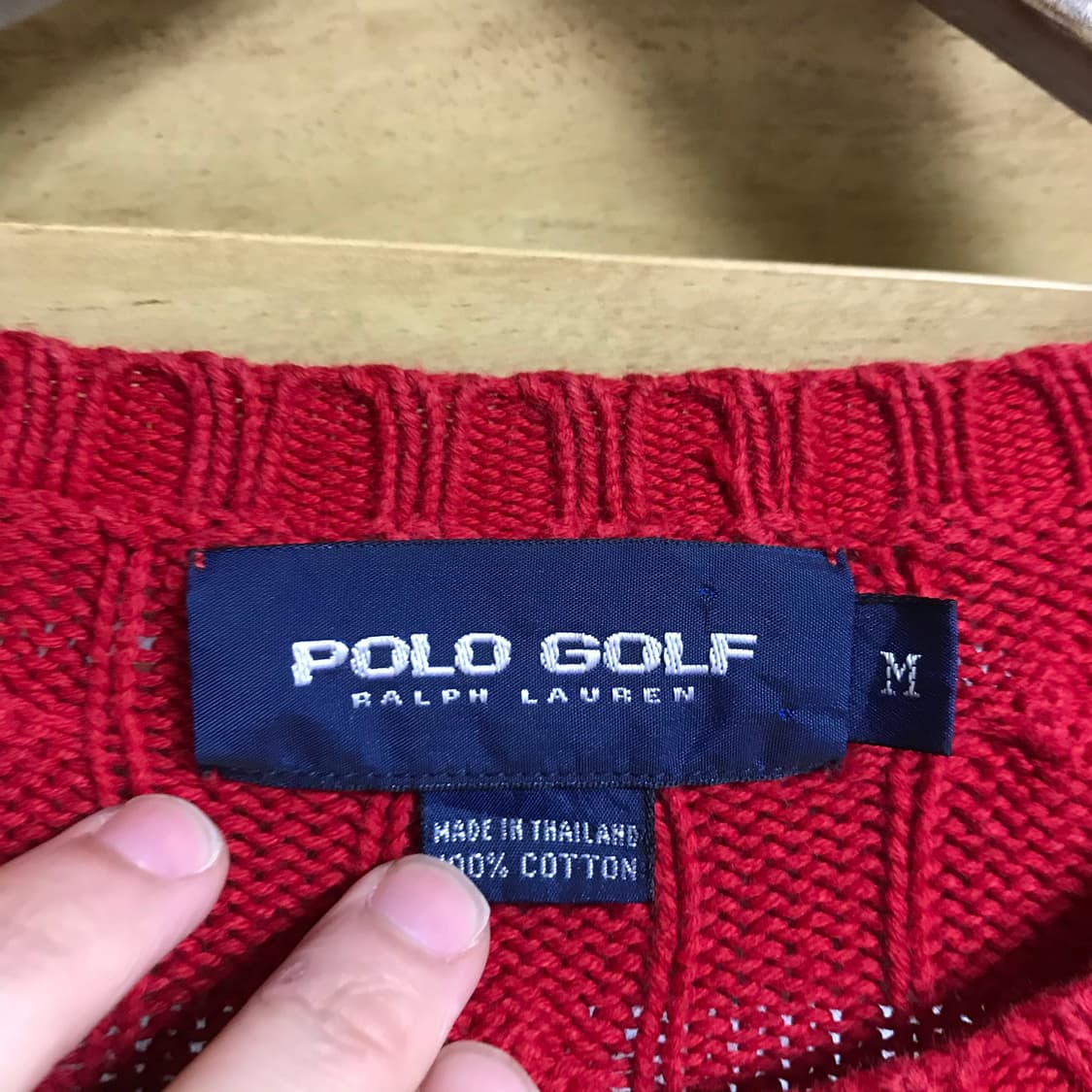 폴로 골프로고 라운드니트 상품이미지4
