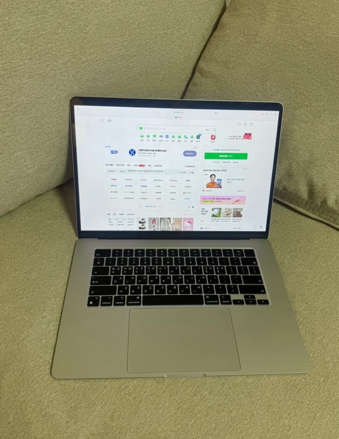 맥북 에어 15 M2 실버 256GB 상품이미지4