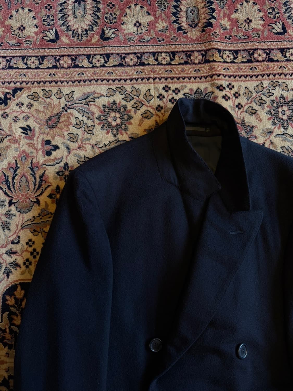 Burberry 버버리 헤비 캐시미어 더블 브레스티드 코트 100~103 상품이미지5