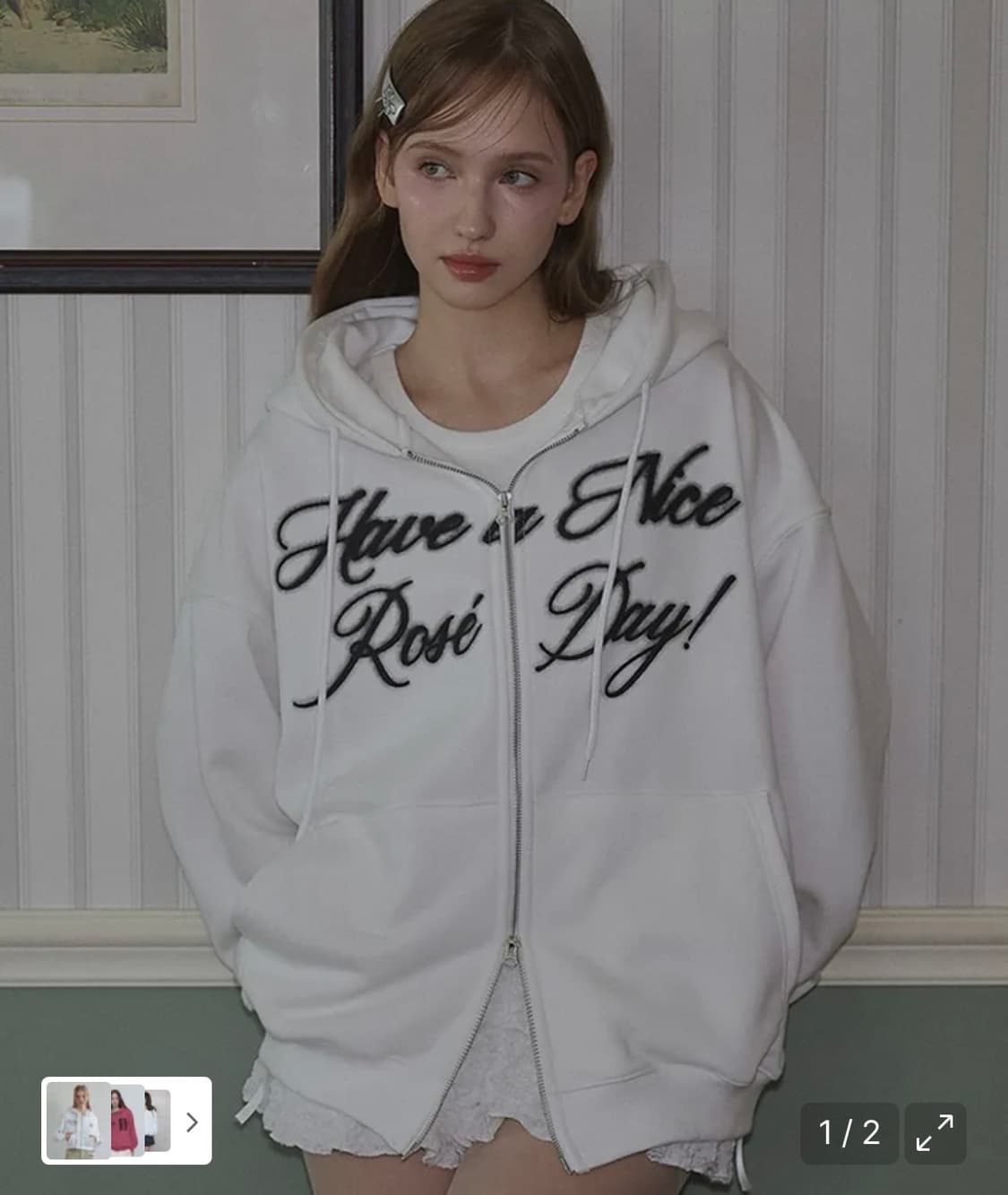 로제프란츠 후드집업 (새상품) 상품이미지1